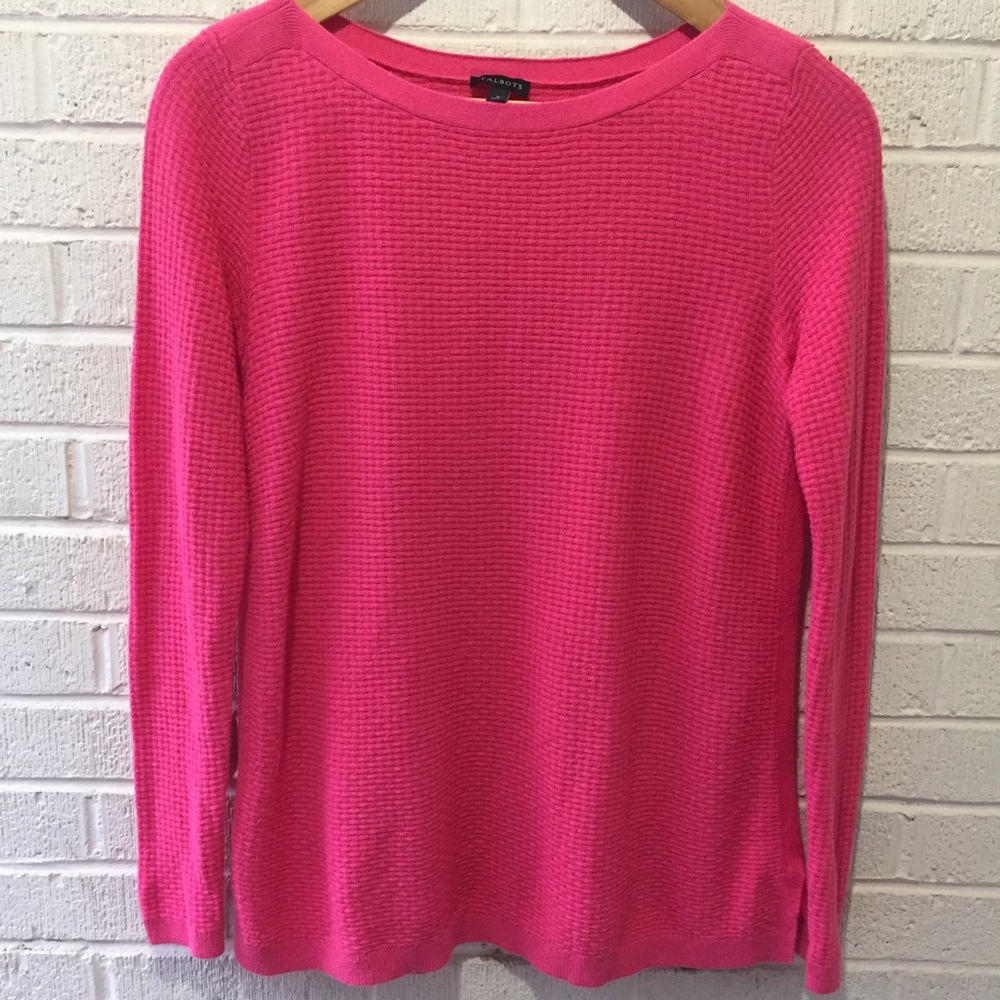 Talbots Pink Pullover Women's Small